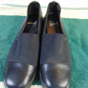 Womens Whats What Size 7 1/2 Leather/Fabric Shoe
